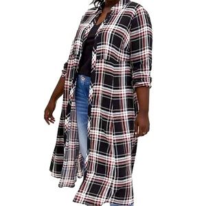 Torrid flannel kimono/duster. *never worn*